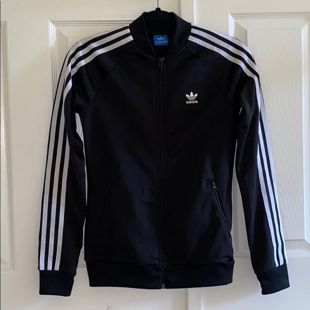 NWOT Black Adidas Originals SST Track Jacket